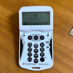 Turning technologies: responsecard NXT classroom tool